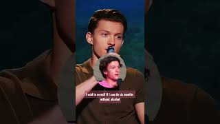 Tom Holland amp His Drinking Problem tomholland hollywood actor spiderman Marvel SpiderMan4 [upl. by Thirzi]