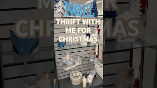 thrift with me for christmas thriftwithme christmas2024 christmasdecor thrifthaul thriftfinds [upl. by Mclain]