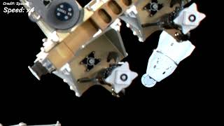 Crew8 Undocks From the ISS in SpaceX Crew Dragon Spacecraft [upl. by Asa]