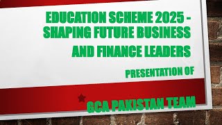 ICAP Education Scheme 2025 Version  01 [upl. by Ronny]