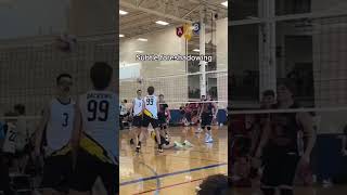 Subtle foreshadowing at nationals Volleyball VolleyballTeam BoysVolleyball Funny ￼ [upl. by Hewart]