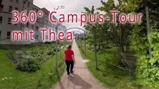 Hochschule Neubrandenburg 360° Campustour mit Thea [upl. by Eclud]