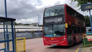 iBus R9 to Ramsden Estate amp R9 to Orpington Station [upl. by Ahsiam]