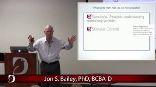 Jon S Bailey PhD BCBAD  Dealing with Difficult People [upl. by Adnuhs]