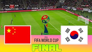 CHINA vs KOREA  Final FIFA World Cup 2026  Full Match All Goals  Football Match [upl. by Berkley890]