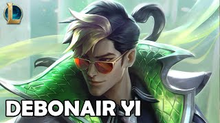 Debonoir Yi Skin Spotlight from League of Legends [upl. by Oirretno72]