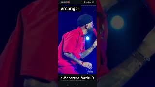 Arcangel  contigo quiero amores SEM tour Medellín [upl. by Reivad]