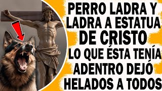 Perro No Para De Ladrar A Estatua De Cristo En Plena Misa Lo Que Tenía Dentro Es Escalofriante [upl. by Kieffer433]