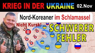 02NOVEMBER Kim JongUnGLÜCKLICH  Russen haben neues KANNONFUTTER GEFUNDEN  UkraineKrieg [upl. by Auqinot]