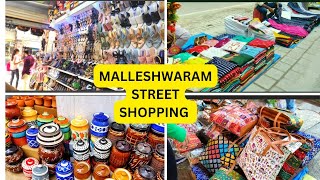 Malleswaram street shopping starting from ₹50Best shopping place in Bangalore bangaloreshopping [upl. by Leahcar606]