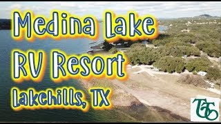 Thousand Trails Medina Lake RV Campground Review Lakehills Texas  South TexasSan Antonio Camping [upl. by Aseefan]