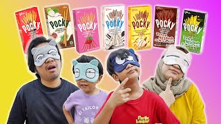 CHALLENGE TEBAK RASA POCKY  Keluarga Ziyan [upl. by Adnof]