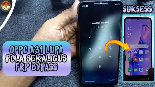 OPPO A31 CPH2015 LUPA POLAPIN LAYAR amp FRP BYPASS VIA ANDROID MULTI TOOL [upl. by Yleek]