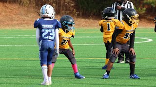 NC Youth Football 7U OTB Playoffs  Round 1 Carolina Rams Vs QC Chargers [upl. by Kcirdorb]