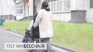 Tiltin space manual wheelchair [upl. by Lempres]