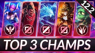 3 BEST SOLO CARRY Champions of EVERY ROLE  Patch 122  League of Legends Guide [upl. by Ahtinak166]