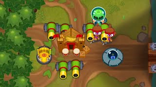 BTD6  Dark Castle AFK Deflation with Primary Mentoring [upl. by Yentroc]