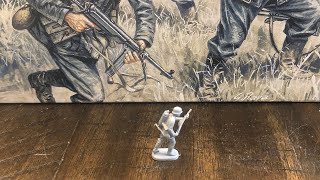 Italeri 172 German Infantry soldier Review Part 4  Flammenwerfer 35 [upl. by Anayik]