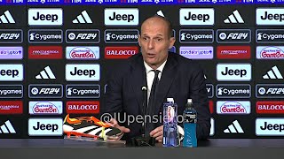 ALLEGRI post JuveEmpoli 11 conferenza stampa quotRifarei la scelta Milik perché Yildiz nonquot [upl. by Imoian686]