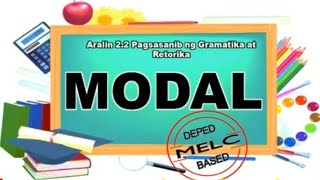 MODAL o Malapandiwa  Filipino 9 LESSONS AND TUTORIALS [upl. by Fitzsimmons]