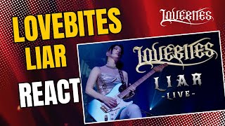 LOVEBITES  Liar Official Live Video taken from quotKnockin At Heavens Gatequot  Brazilian React [upl. by Ehrenberg]