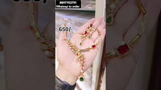 Best trending items on sale 8897703791 whatsup to order gold jewellery viralshorts viralreels [upl. by Oiramal314]