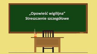 Opowieść wigilijna  streszczenie szczegółowe [upl. by Akibma]