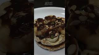 Pintola rice cakerecipe shorts shortfeed sweet healthy breakfast ricecake [upl. by Ettenajna964]