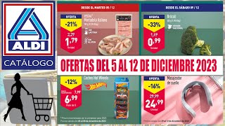 Bazar Ofertas AlDI del 5 de DICIEMBRE 2023  Folleto ALDI del 5 al 12 diciembre 2023  Ofertas ALDI [upl. by Akirdna]