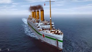 〽️The Sinking of the Britannic HD  Sleeping Sun 2023 [upl. by Sulrac]