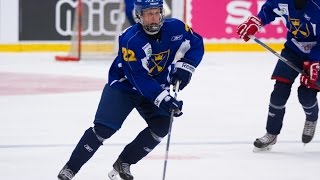 TVP15 Dalarnas Adam Boqvist om vinsten i kvartsfinalen och segerfirandet efteråt [upl. by Kary559]