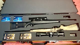 Fitting a Rifle to a Pelican Gun Case  foam cutout and fitting browning savage boondockpatrol [upl. by Horsey]