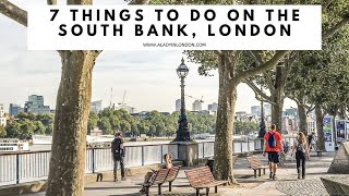 7 THINGS TO DO ON THE SOUTH BANK LONDON  London Eye  Tate Modern  Tower Bridge  Borough Market [upl. by Uehttam598]