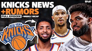 Knicks News KAT amp Brunson Duo Shines as Knicks Offense Hits Peak Form  Injury Updates [upl. by Ynattib]