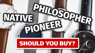 NORDGREEN WATCHES REVIEW  Native Pioneer and Philosopher  HandsOn With Three Different Watches [upl. by Adhamh]