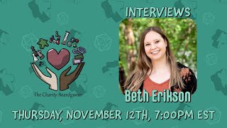 Talking with Beth Erikson [upl. by Sands]