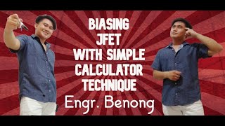 How to Solve Fixed Self and Voltage Divider Bias JFET with simple Calculator Technique [upl. by Kleinstein]