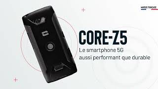 NOUVEAU CROSSCALL COREZ5  Le smartphone 5G aussi performant que durable [upl. by Retsel]