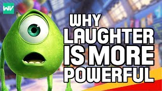 Why Is Laughter More Powerful Than Screams  Monsters Inc Theory Discovering Disney [upl. by Siravrat]