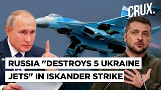 Russia Targets Likely F16 Bases Ukraine Admits quotSome Lossesquot In Iskander Missile Strike On Su27s [upl. by Veronique693]