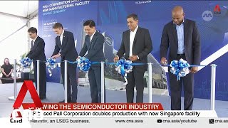 USbased Pall Corporation doubles production with new Singapore facility [upl. by Aurelius]