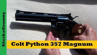 Colt Python 357 Magnum Gun Review [upl. by Ahseital]