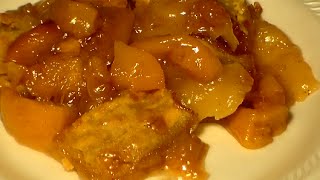 Easy amp Fast PEACH COBBLER Recipe Made With Canned Peaches [upl. by Carole]