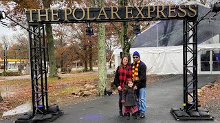 Polar Express Train Ride Whippany New Jersey 2019 Full Experience northpole santasworkshop [upl. by Adnahs]