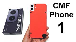 CMF Phone 1  Unboxing and First Impressions [upl. by Anilegna]