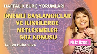 Odaklanma zamanı Önemli başlangıçlar ve ilişkilerde netleşmeler söz konusu  14 20 Ekim 2024 [upl. by Orsa363]