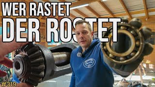 Keine PAUSE  Lager  Bremsen  Rost und Lack  UNIMOG Restauration  vlog 319 [upl. by Moskow549]