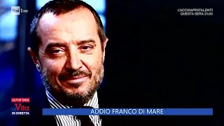 Addio Franco Di Mare  La Vita in diretta 17052024 [upl. by Lokin658]