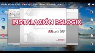 ¡Domina la Automatización Industrial Instalación Paso a Paso RsLogix videos rslogix plc fyp [upl. by Kcuhc]