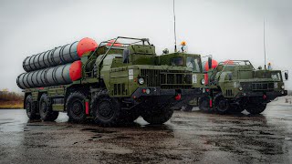 Russian S400 Triumf Air Defence System In Action [upl. by Machutte]